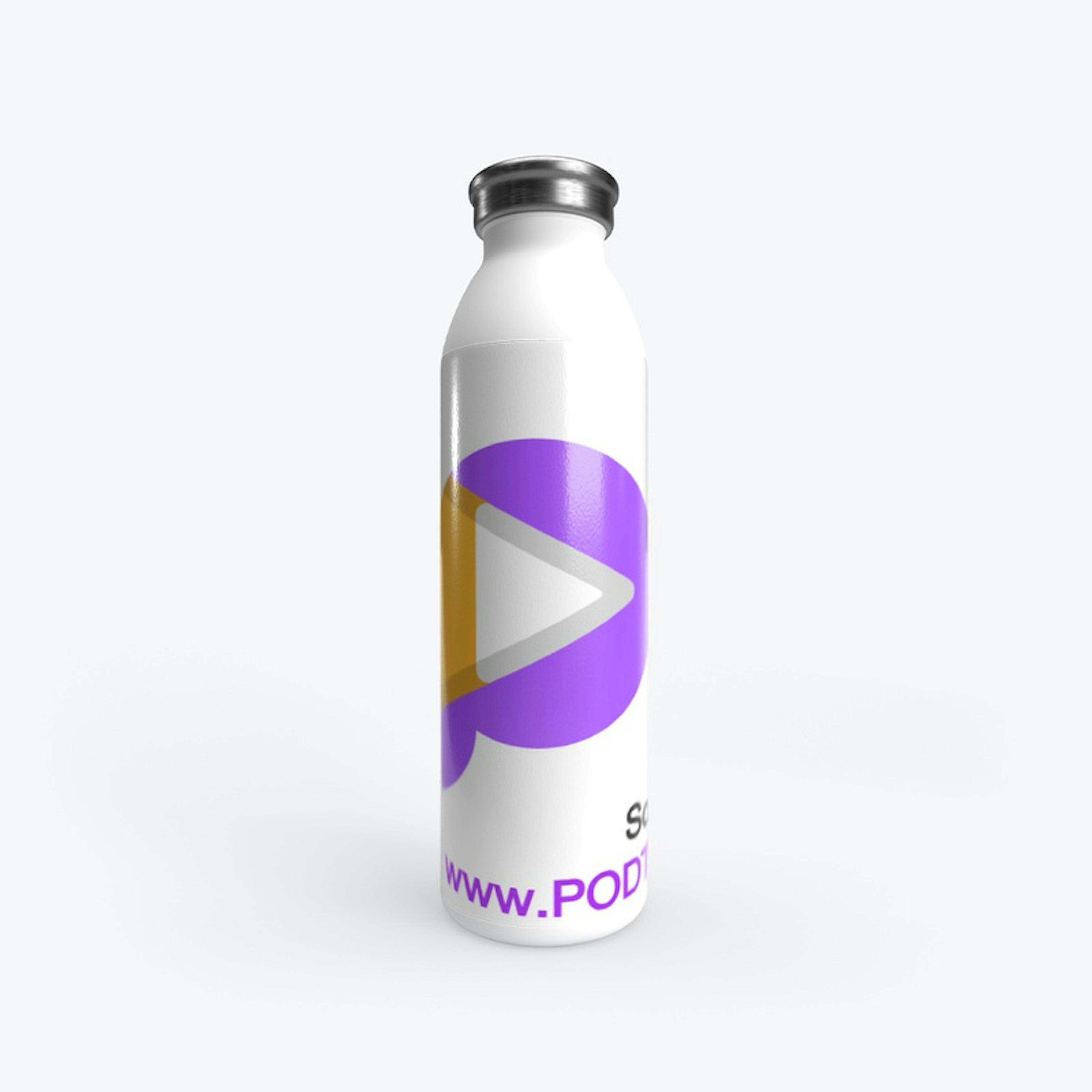 PODTV Social Media Water Bottle 