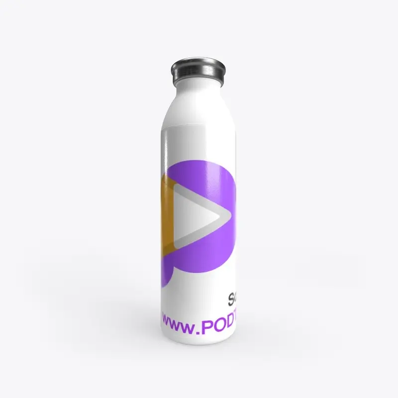 PODTV Social Media Water Bottle 